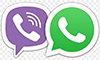 Phone and WhatsApp